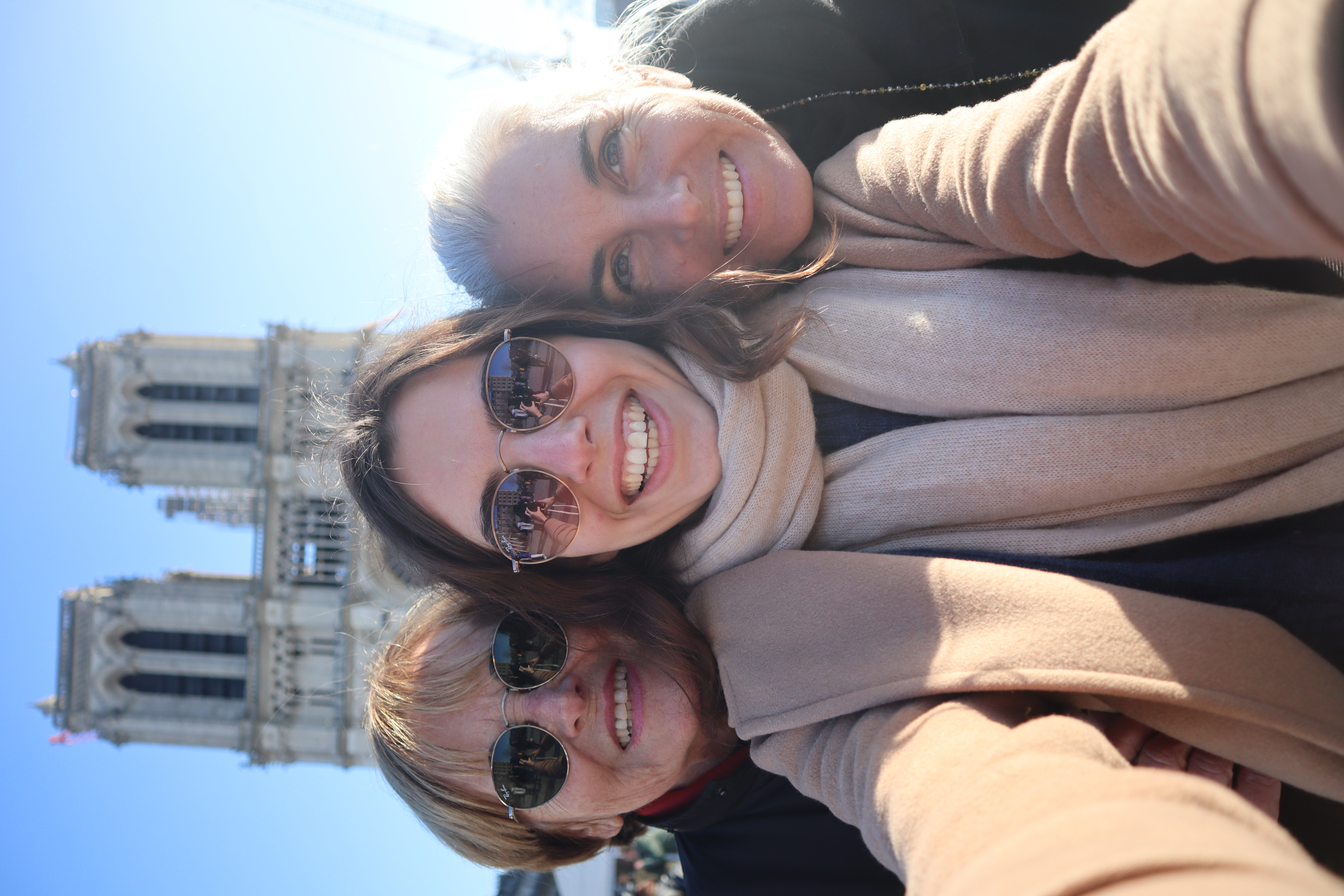 Marine, Evelyne et Isabelle